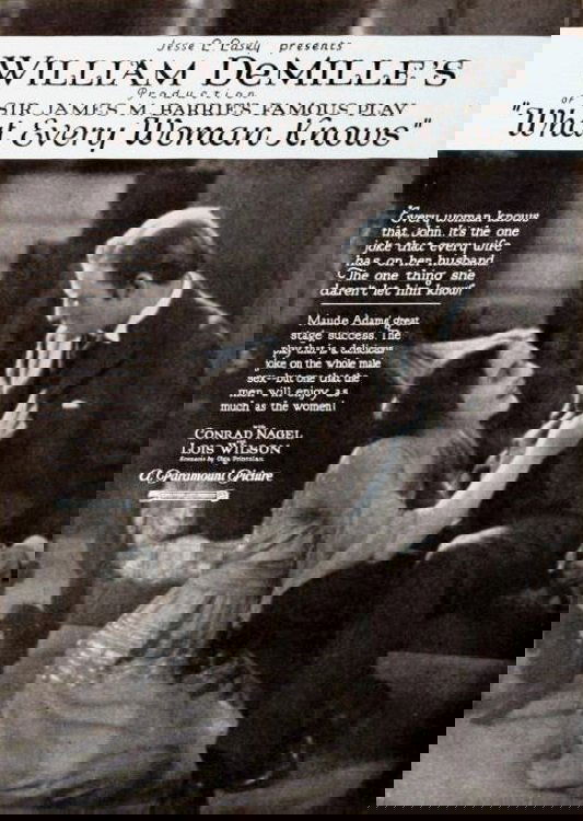 Poster de What Every Woman Knows