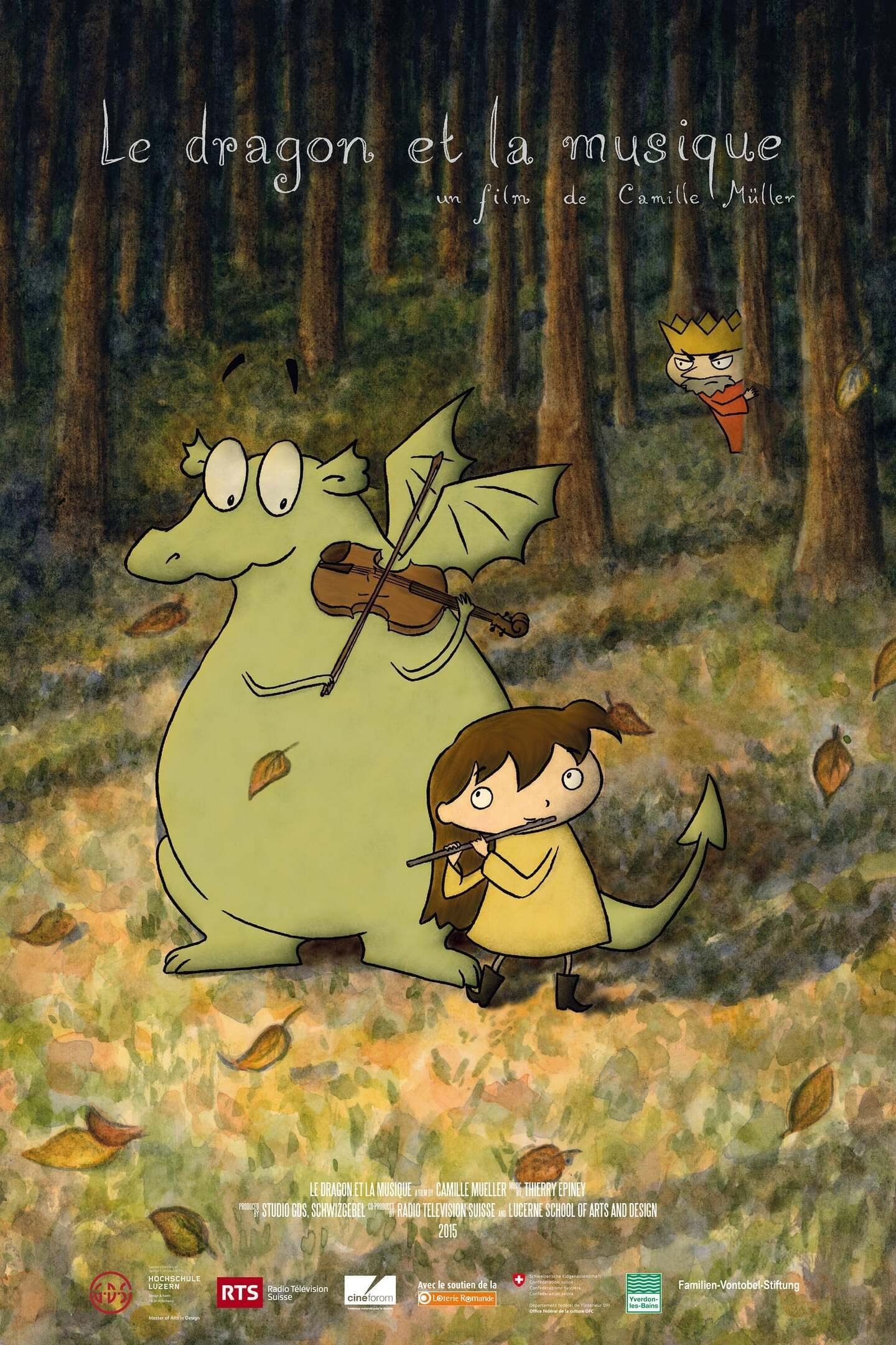 Poster de Le dragon et la musique