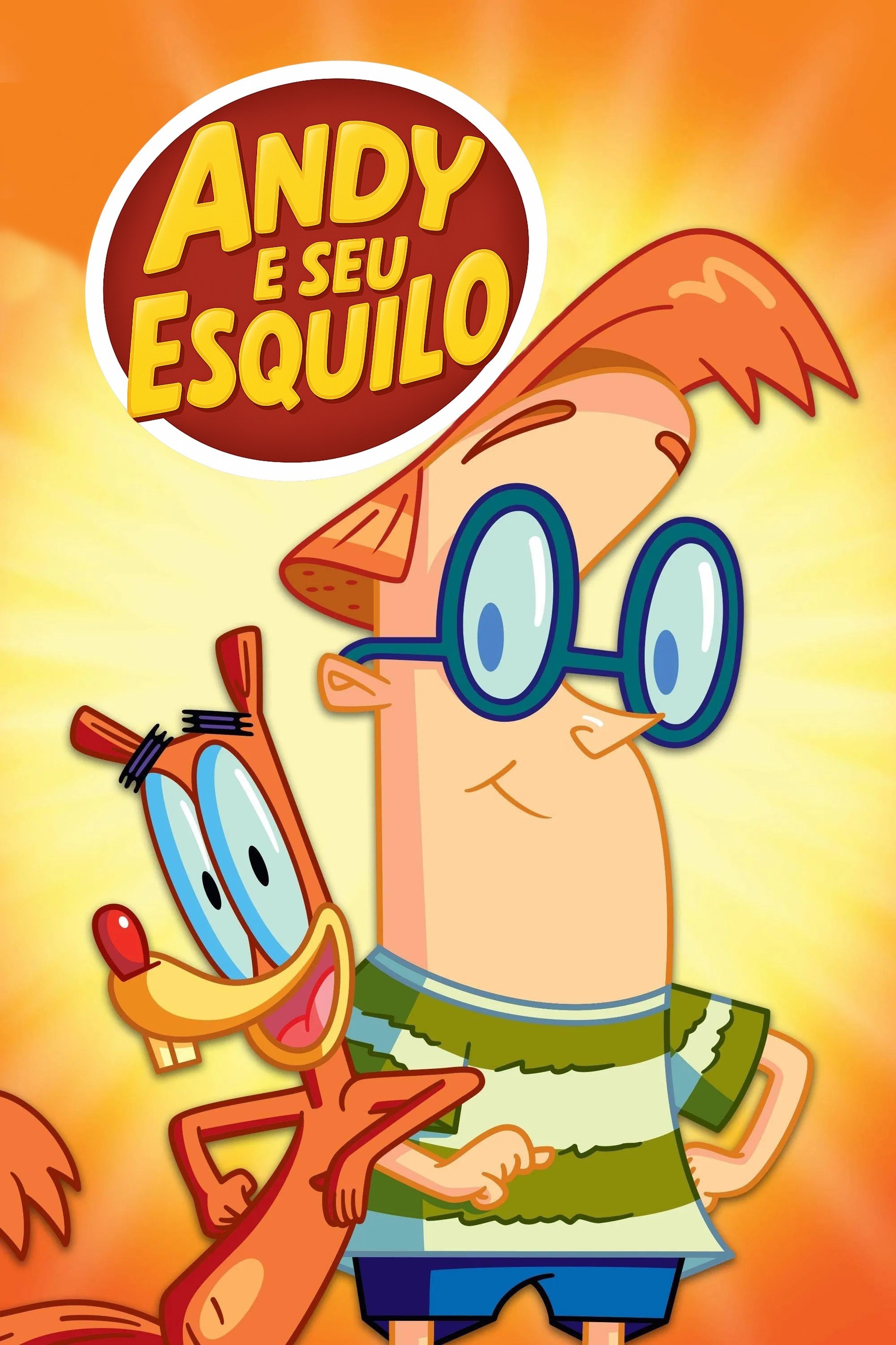 Poster de Andy e Seu Esquilo