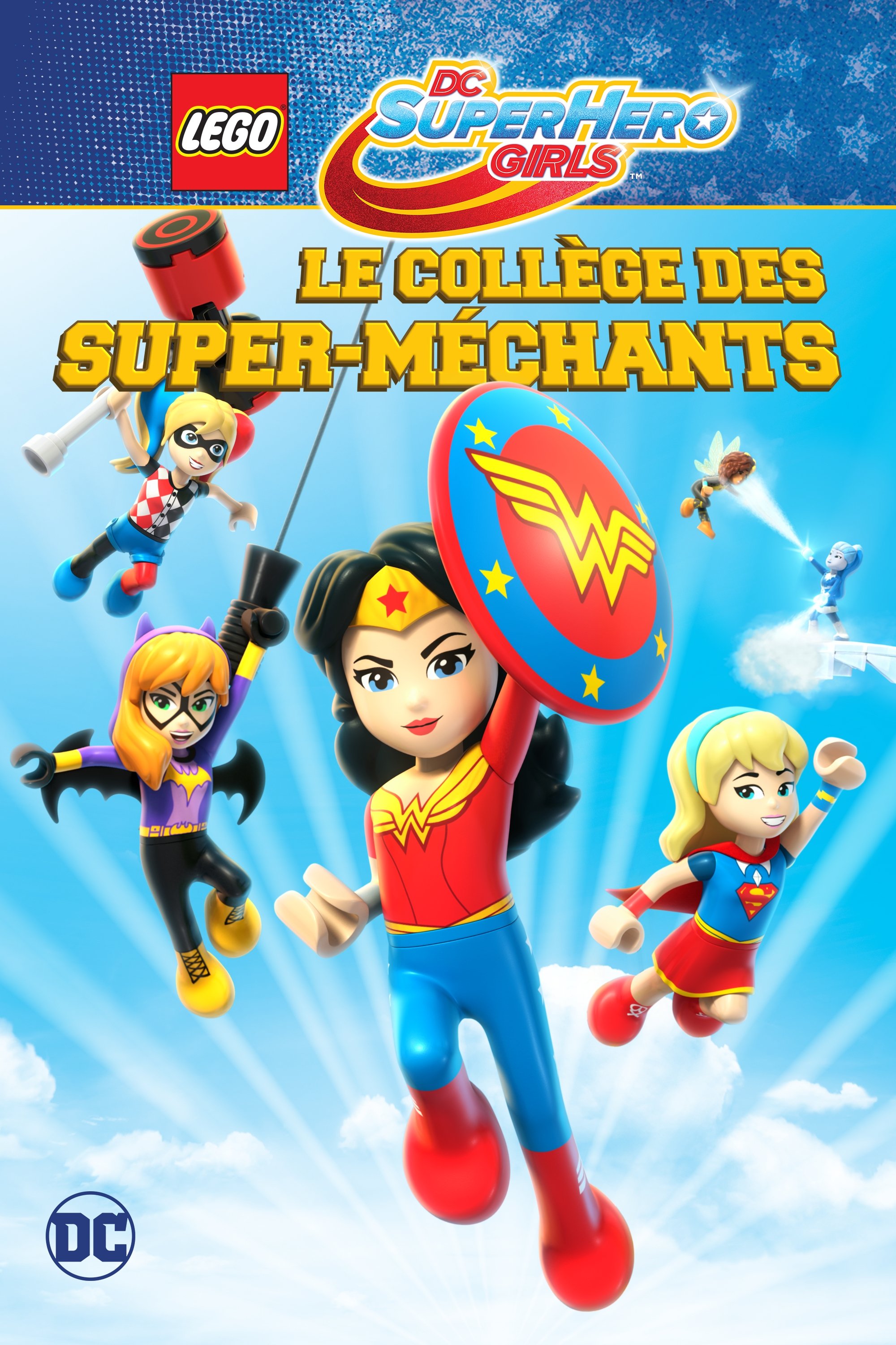 Affiche du film LEGO DC Super Hero Girls - Le collège des Super-Méchants