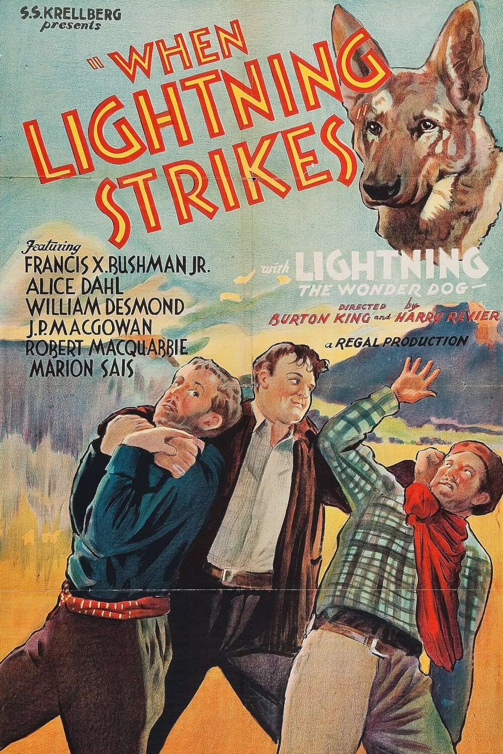 Poster de When Lightning Strikes