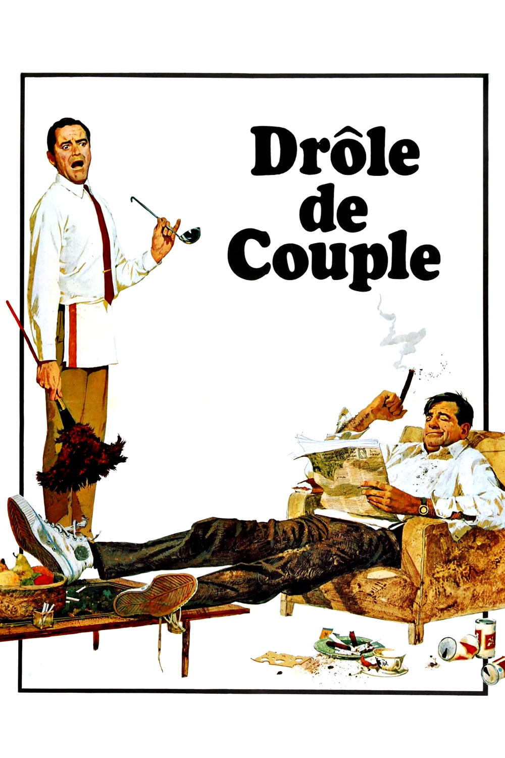 Affiche du film Drôle de couple