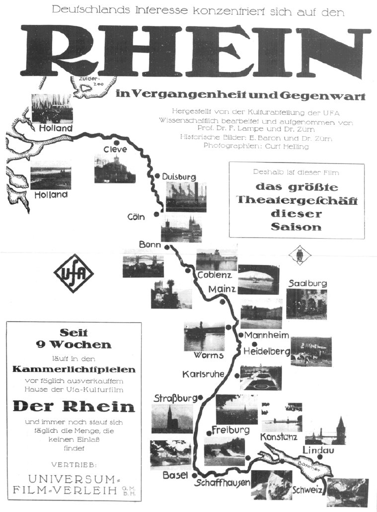 Poster de Der Rhein in Vergangenheit und Gegenwart
