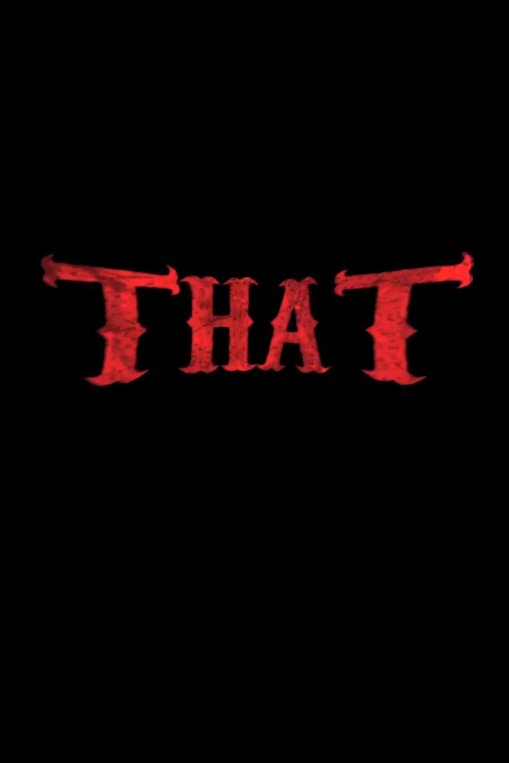 Poster de That