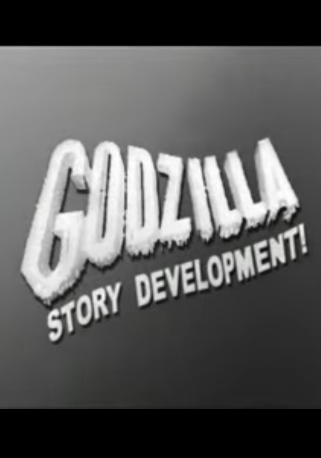 Poster de Godzilla Story Development!