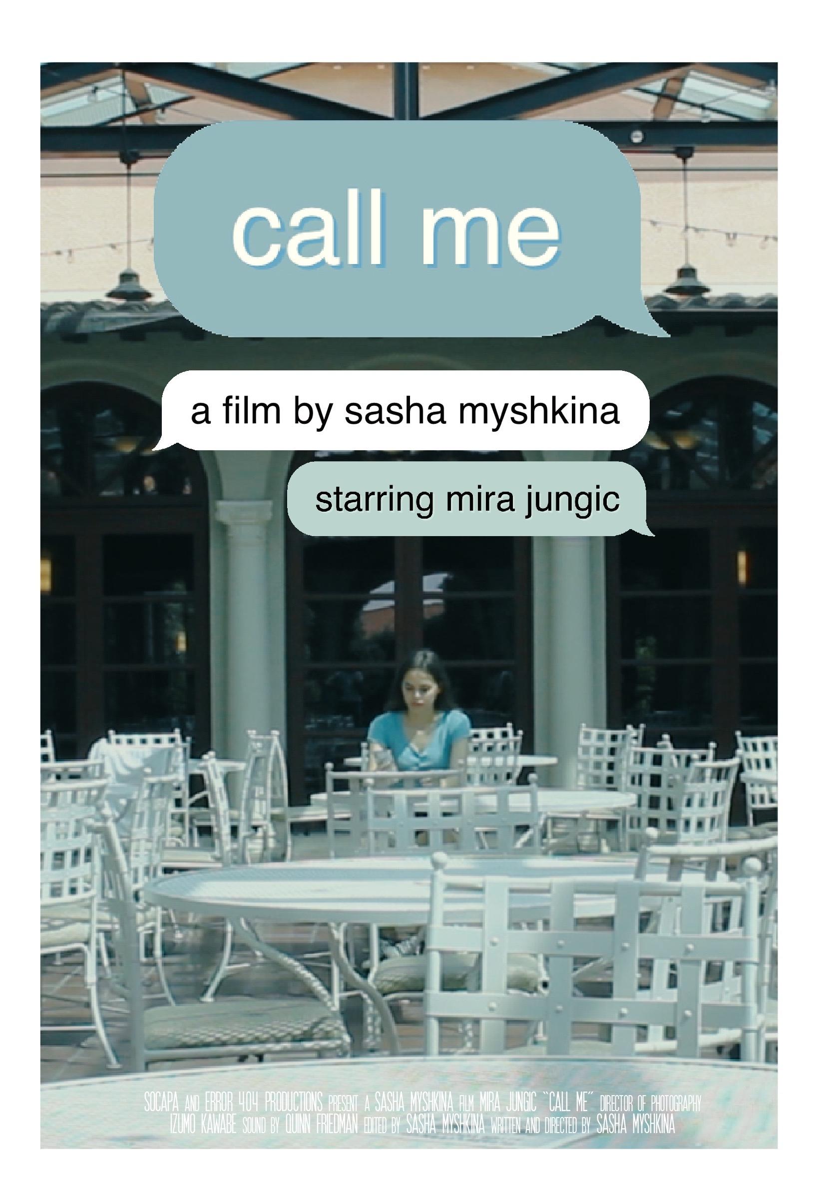 Poster de Call Me