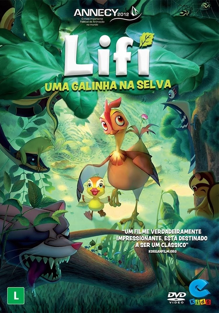Poster de Lifi, uma Galinha na Selva