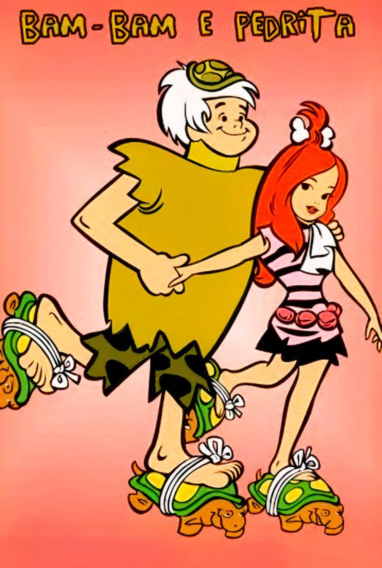Poster de Bambam e Pedrita