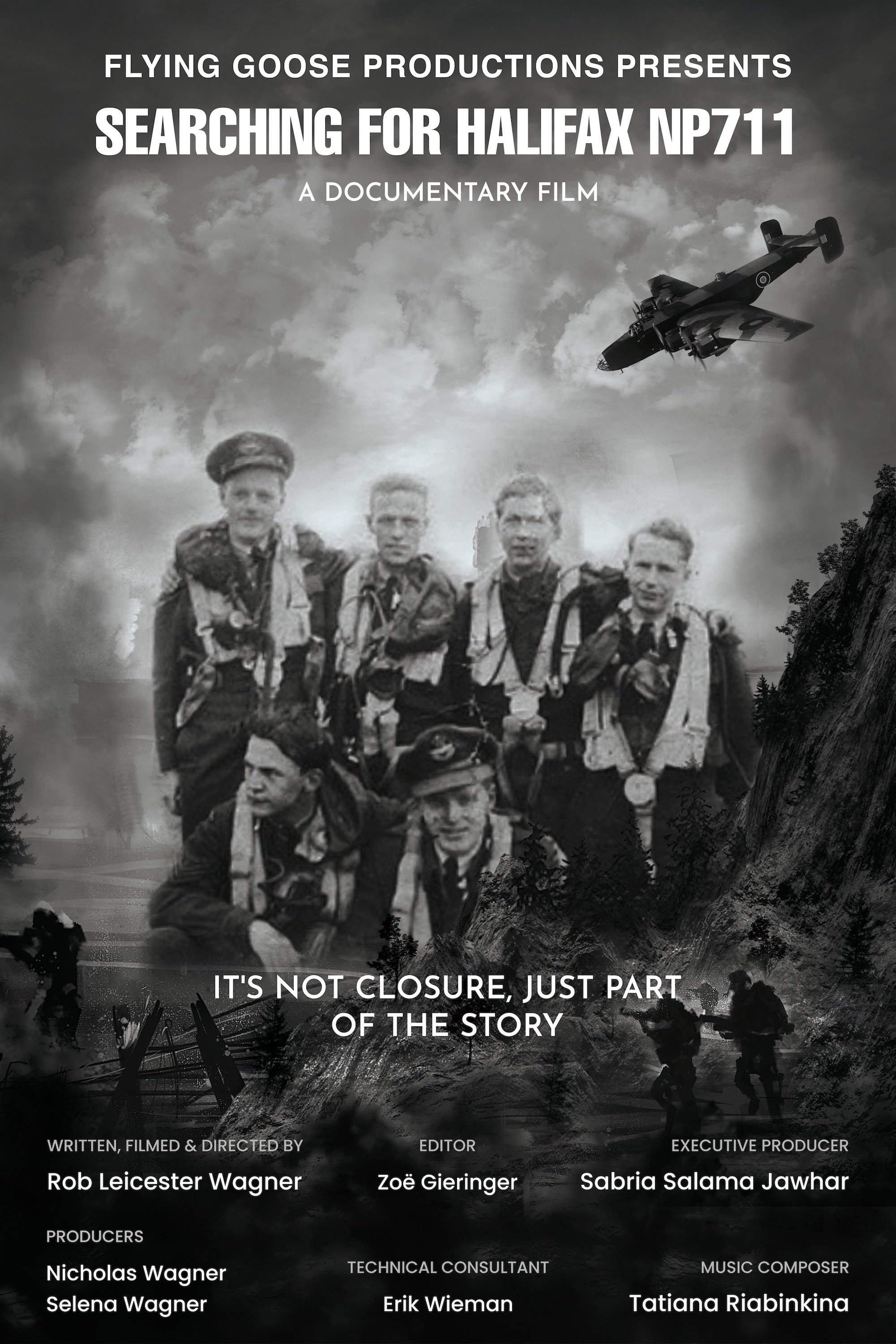 Poster de Searching for Halifax NP711
