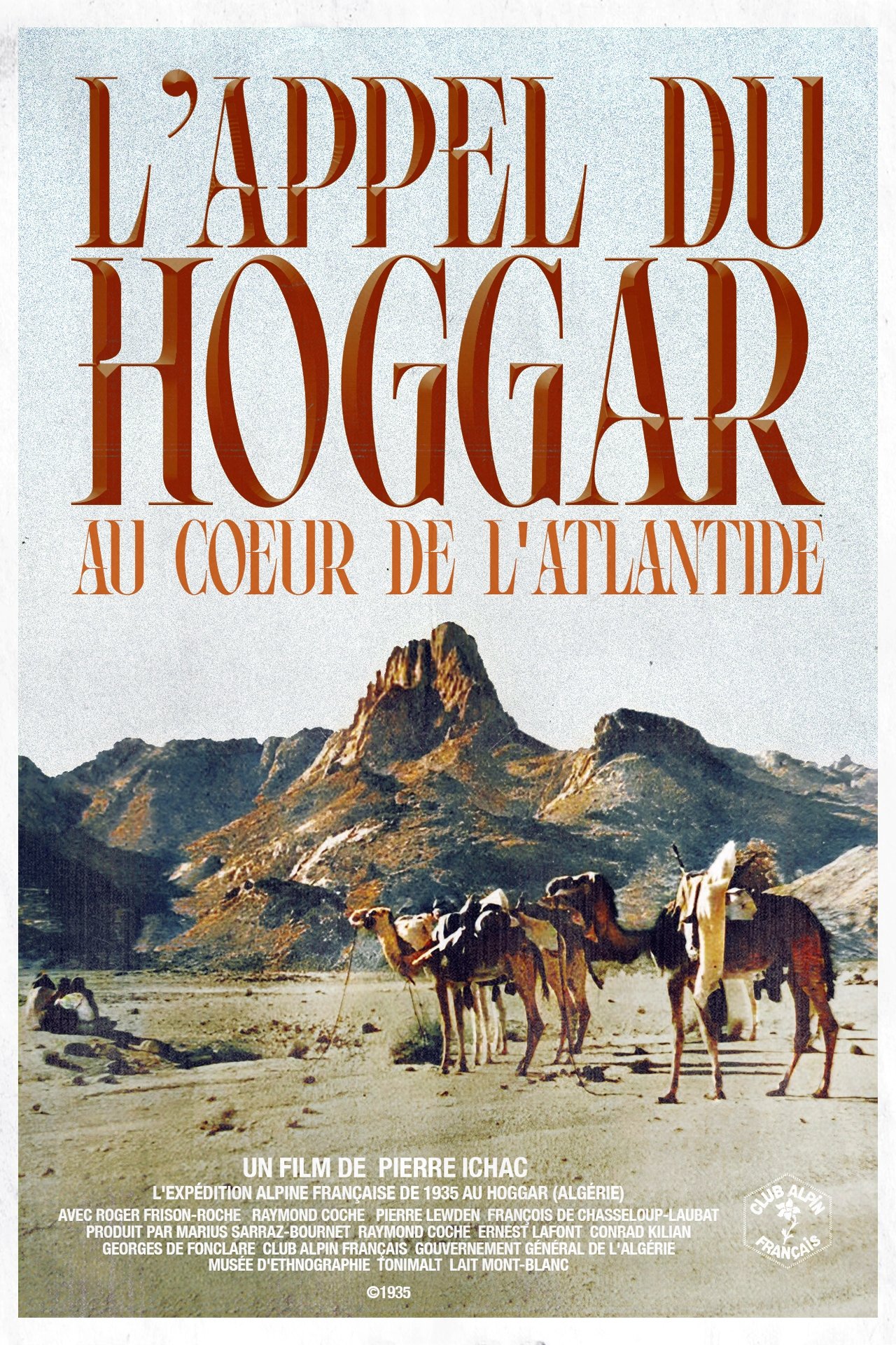 Poster de L'Appel Du Hoggar, Au Cœur De L'Atlantide