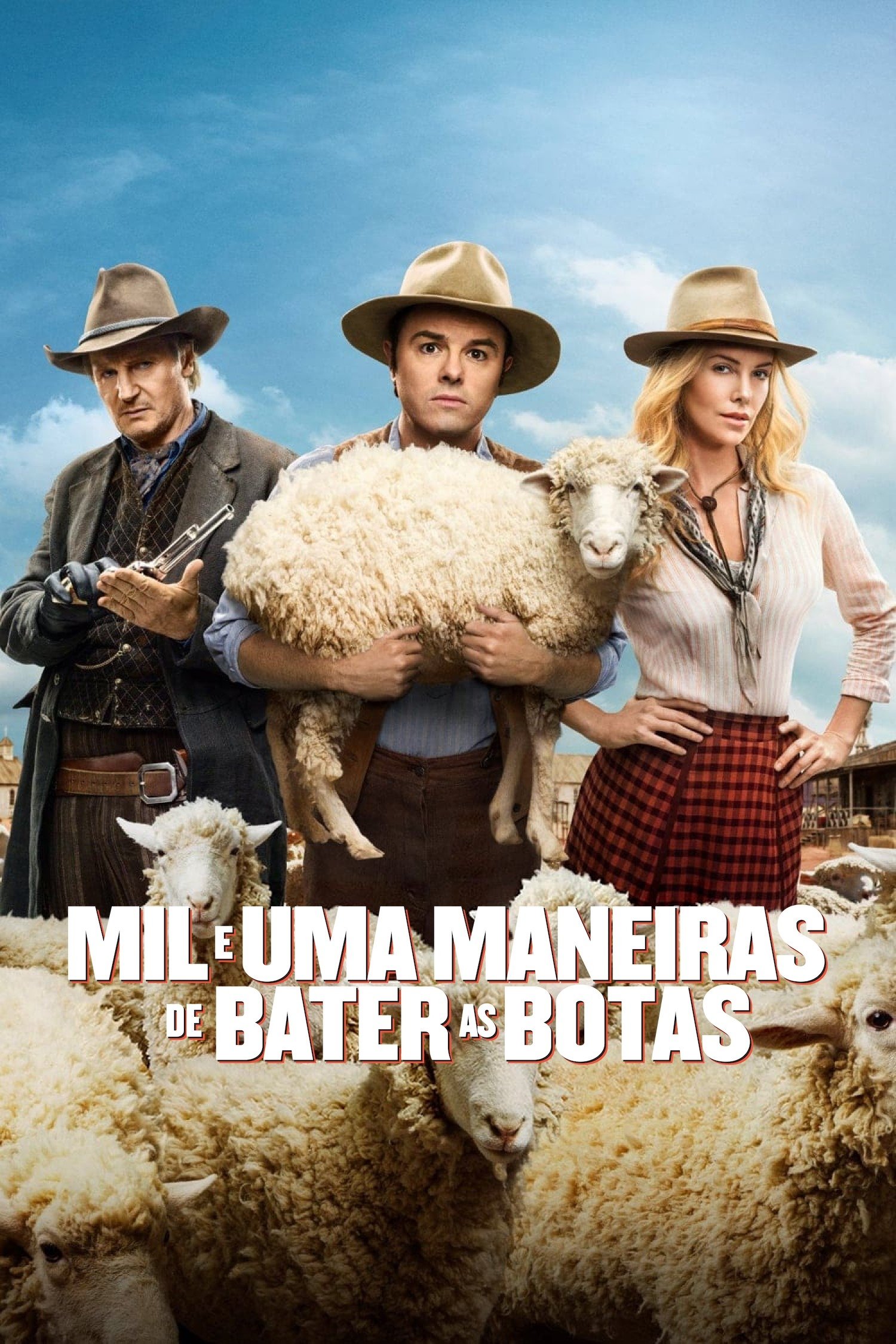 Poster de Um Milhão de Maneiras de Pegar na Pistola