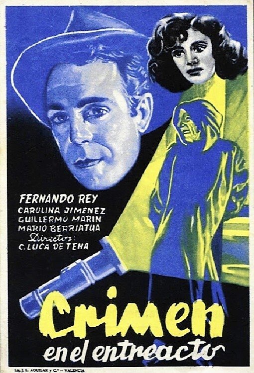 Crimen en el entreacto Poster