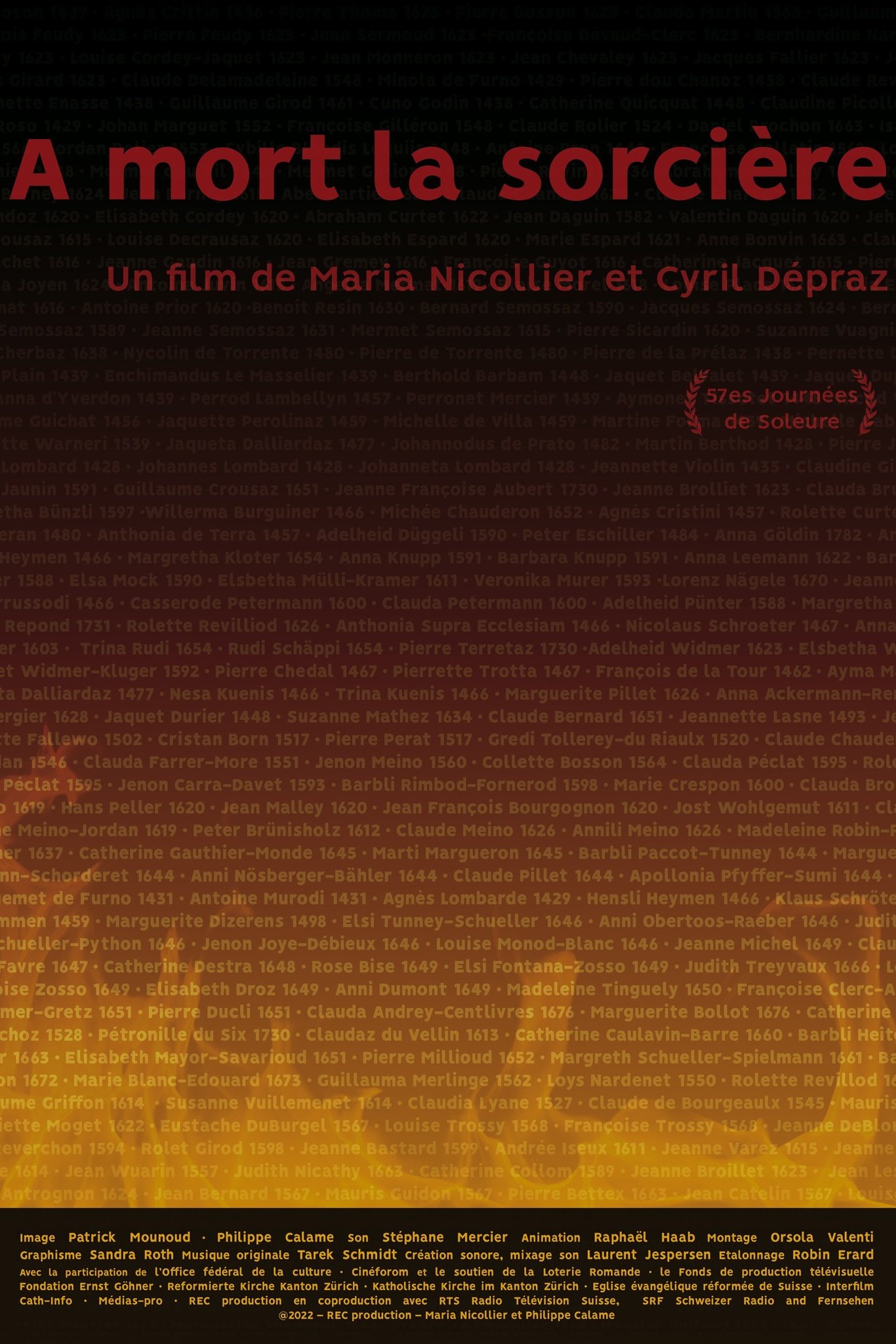 Poster de À mort la sorcière
