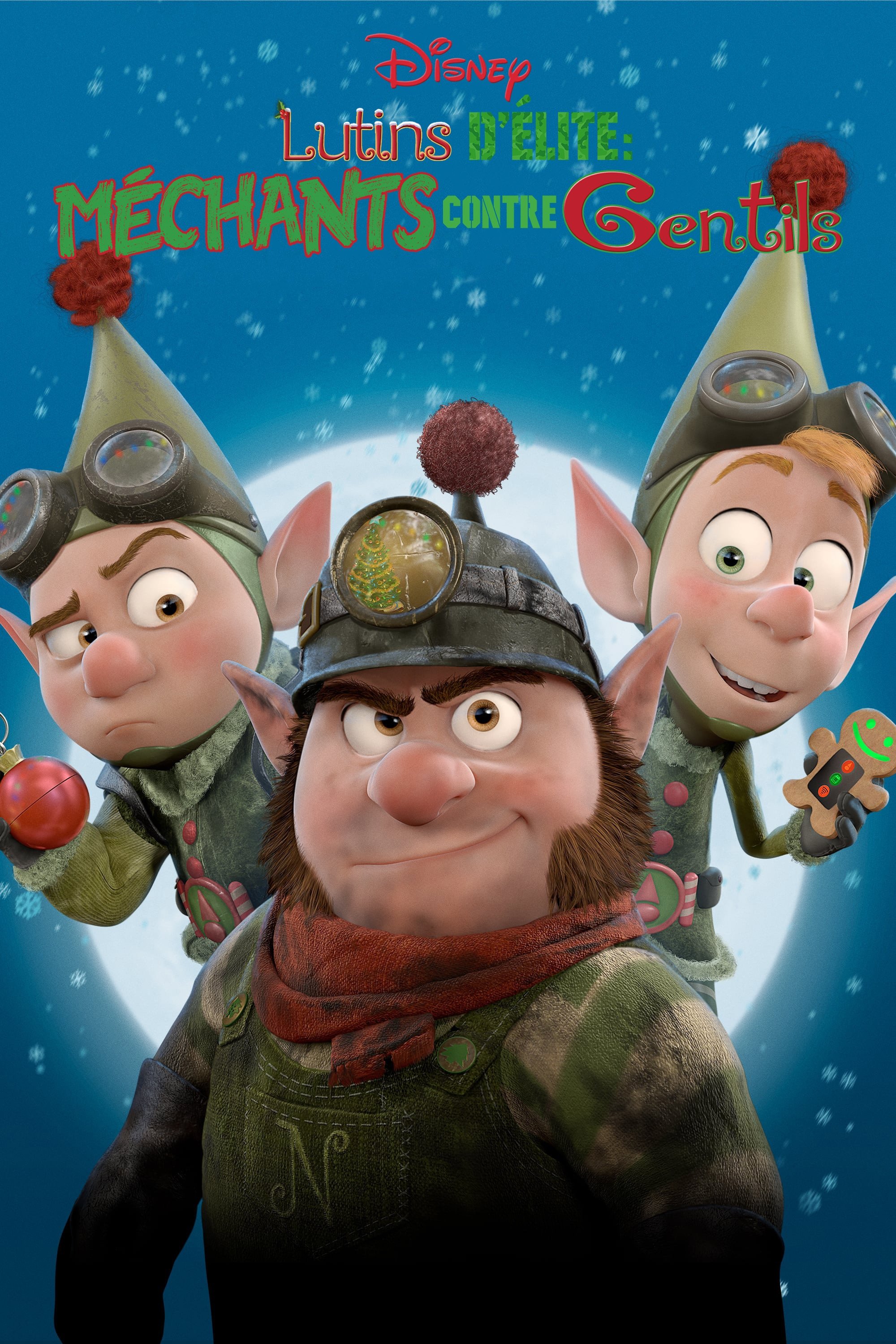 Affiche du film Lutins d'élite : Méchants contre gentils