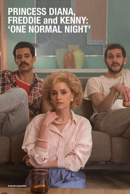 Poster de Princess Diana, Freddie and Kenny: ‘One Normal Night’