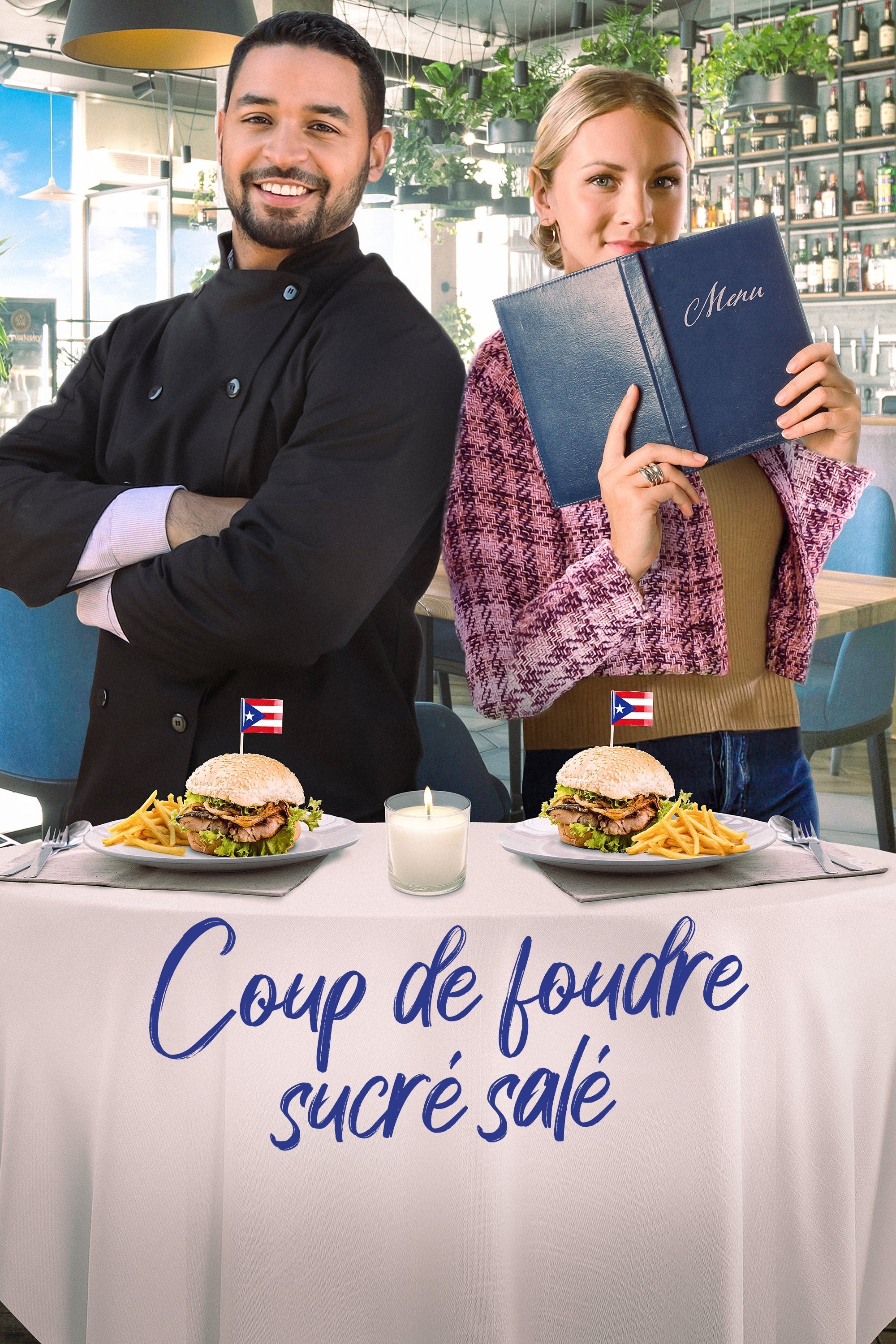 Affiche du film Coup de foudre sucré salé