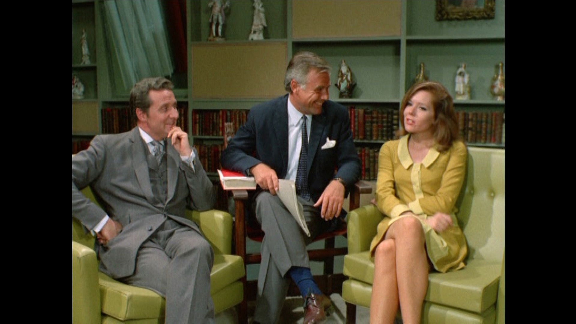 Diana Rigg & Patrick McNee interviewed by Joachim Fuchsberger