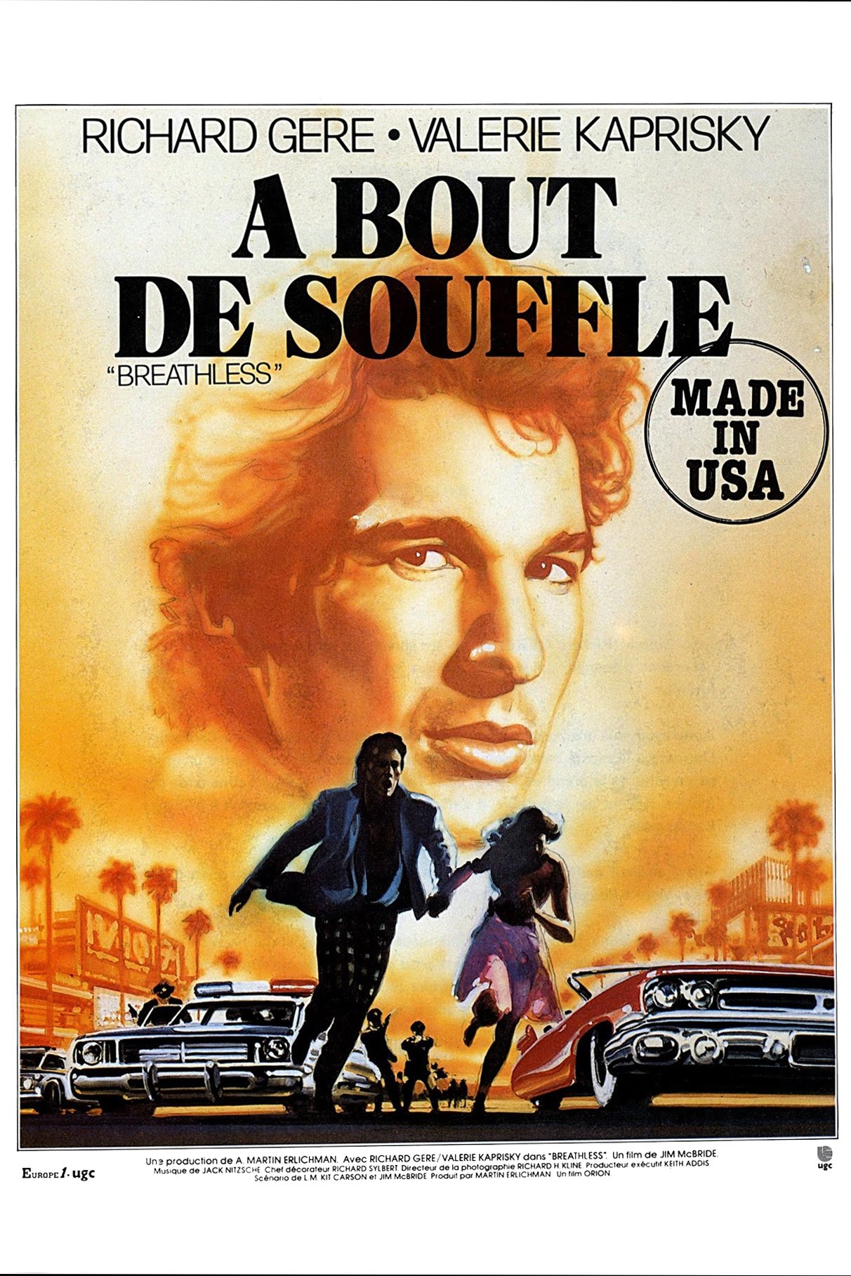 Affiche du film Breathless
