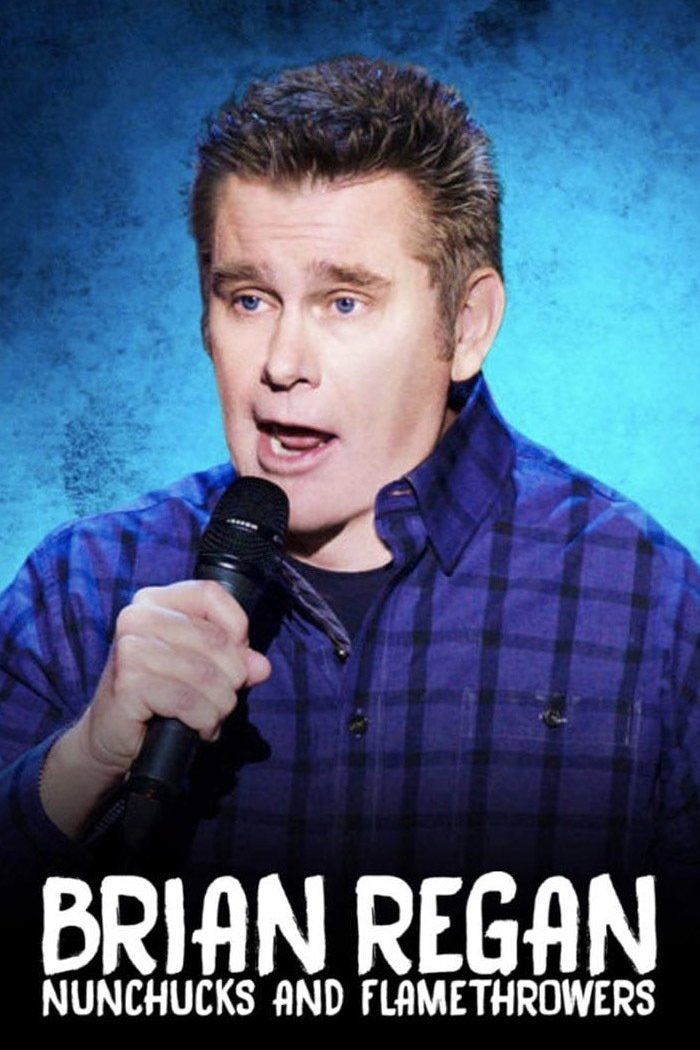 Poster de Brian Regan: Nunchucks and Flamethrowers