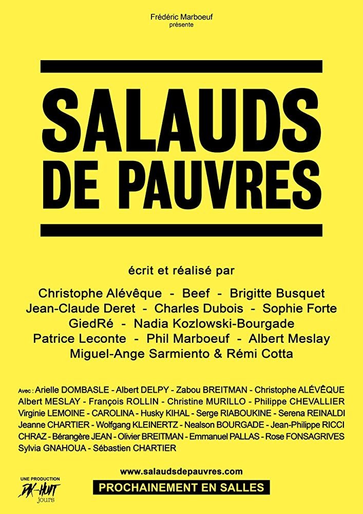 Affiche du film Salauds de pauvres