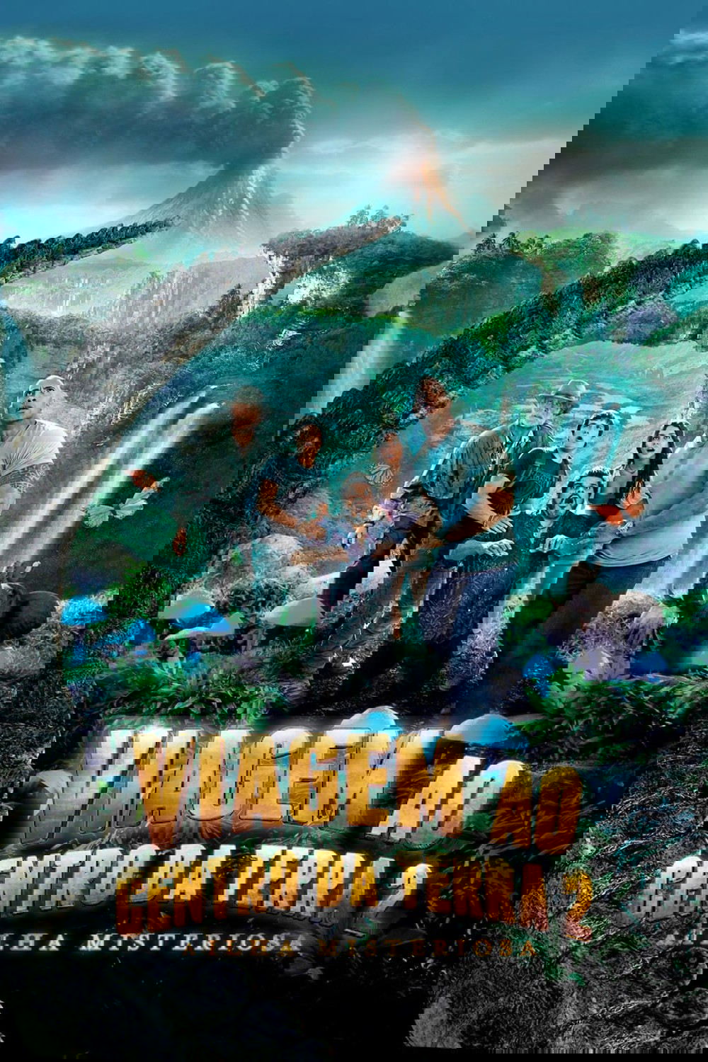 Poster de Viagem 2: A Ilha Misteriosa