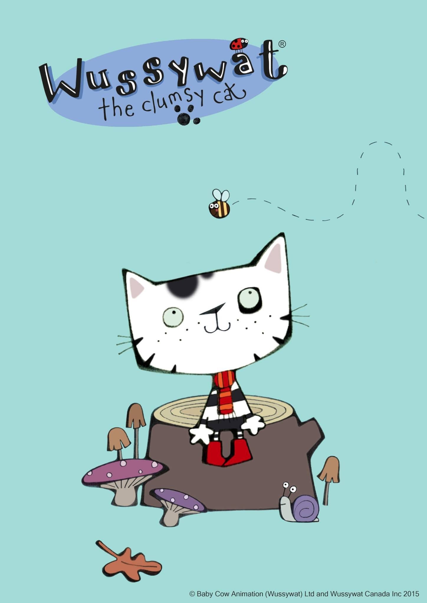 Poster de Wussywat the Clumsy Cat