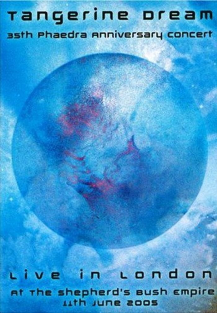 Poster de Tangerine Dream - Live in London at Shepherds Bush Empire