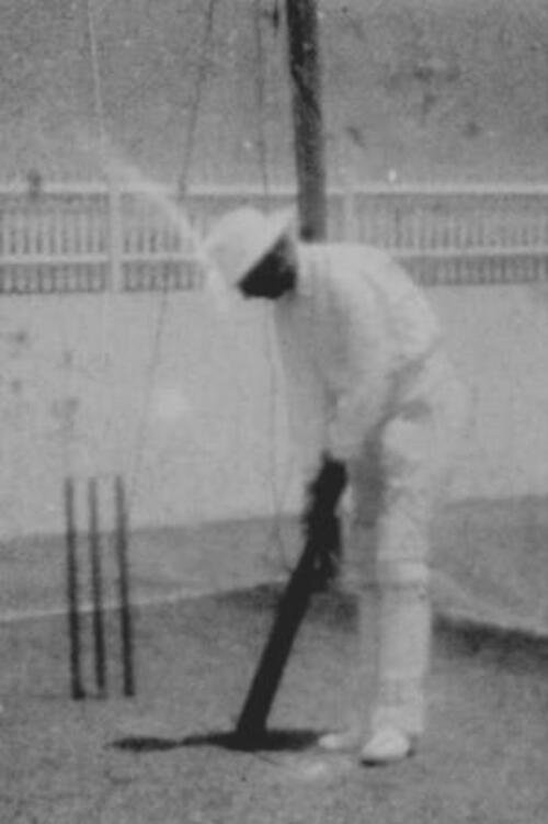 Poster de Prince Ranjitsinhji Practising Batting in the Nets