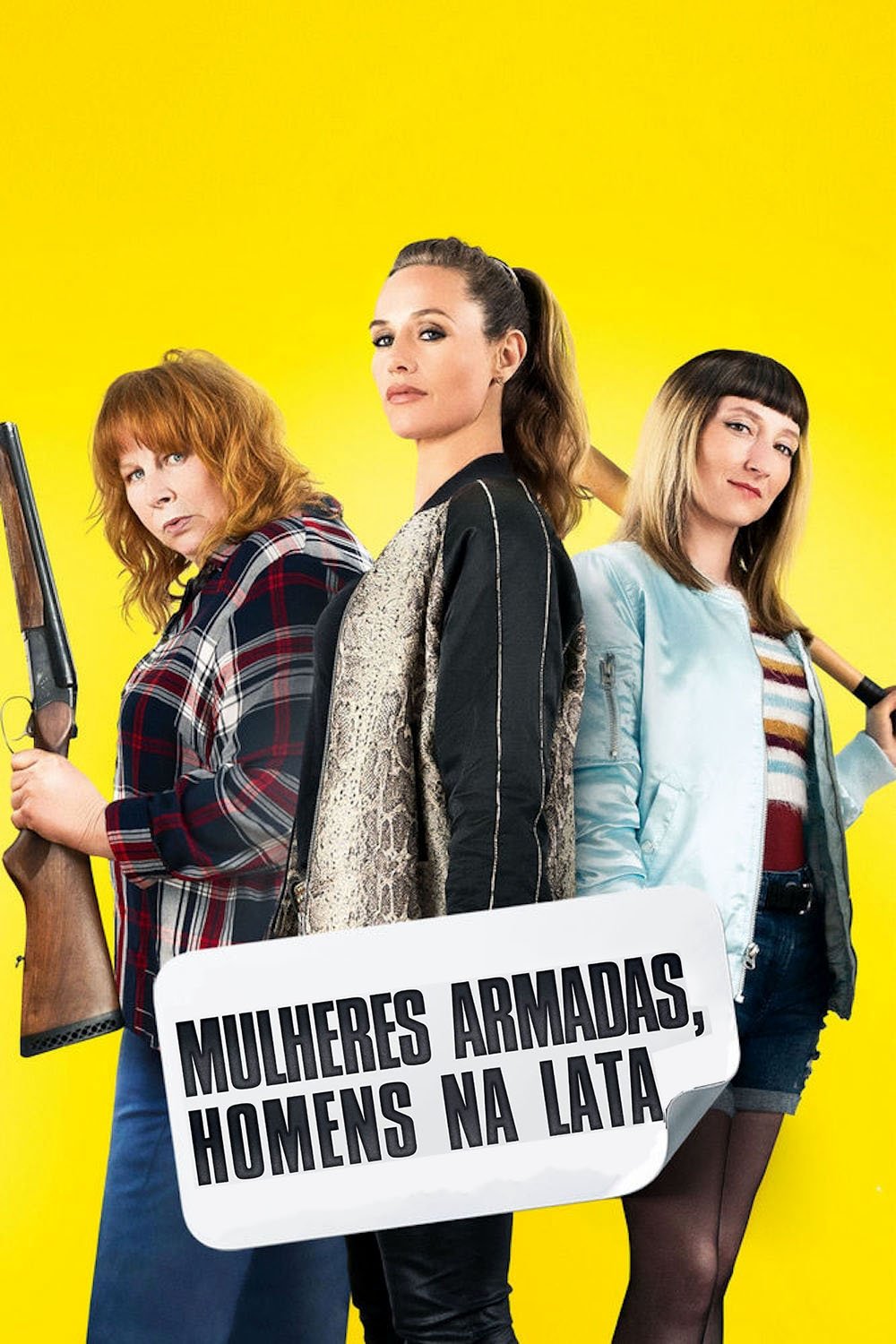Poster de Mulheres Armadas, Homens na Lata