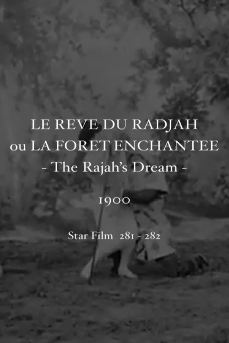 Poster de O Sonho do Rajah ou A Floresta Encantada
