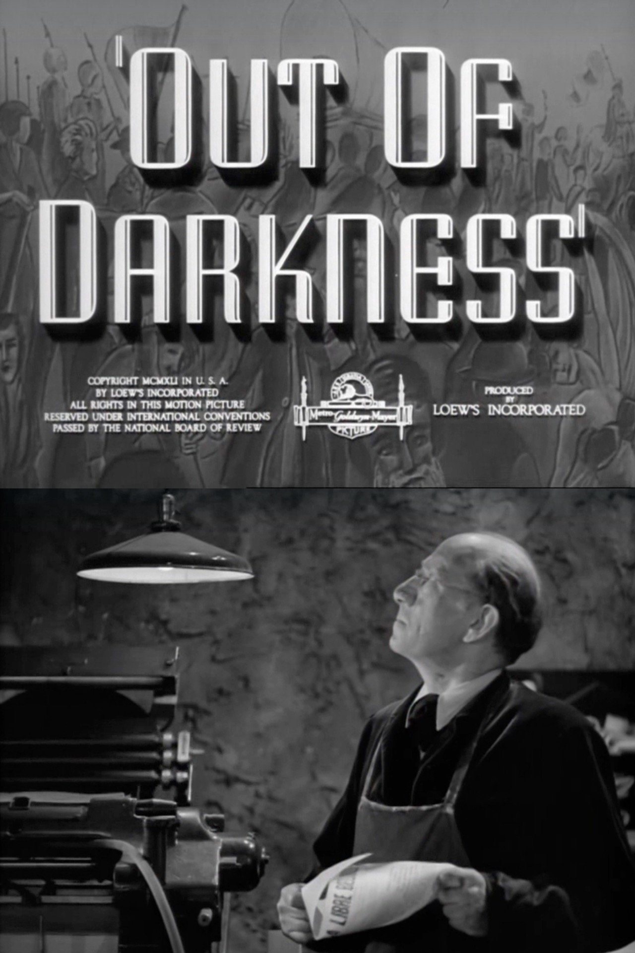 Poster de Out of Darkness