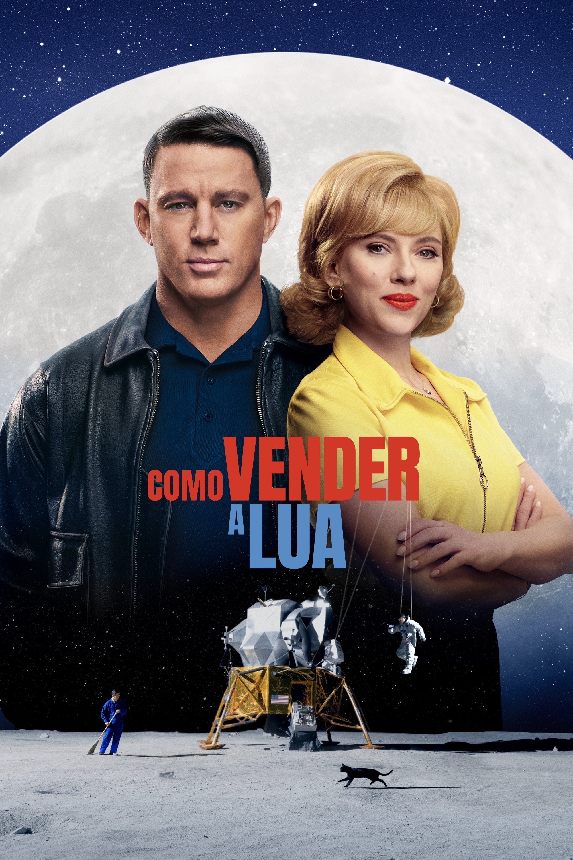 Poster de Como Vender a Lua