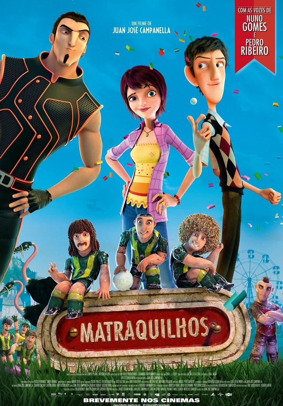 Poster de Um Time Show de Bola