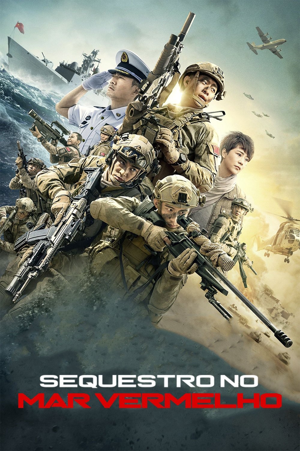 Poster de Sequestro no Mar Vermelho