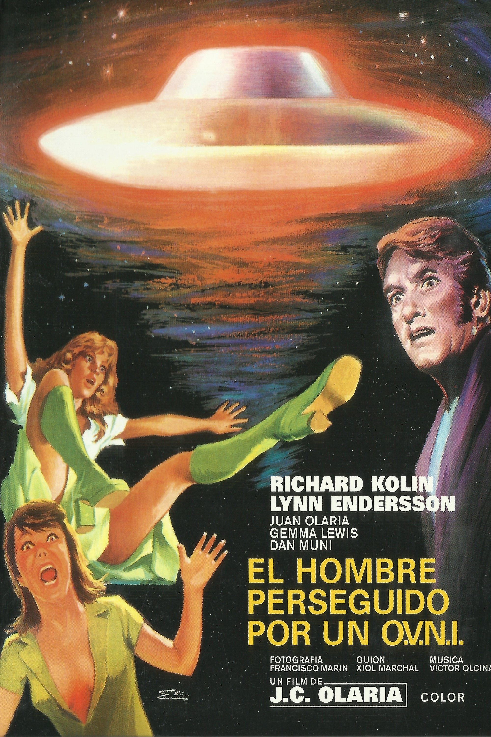 Poster de El hombre perseguido por un O.V.N.I.