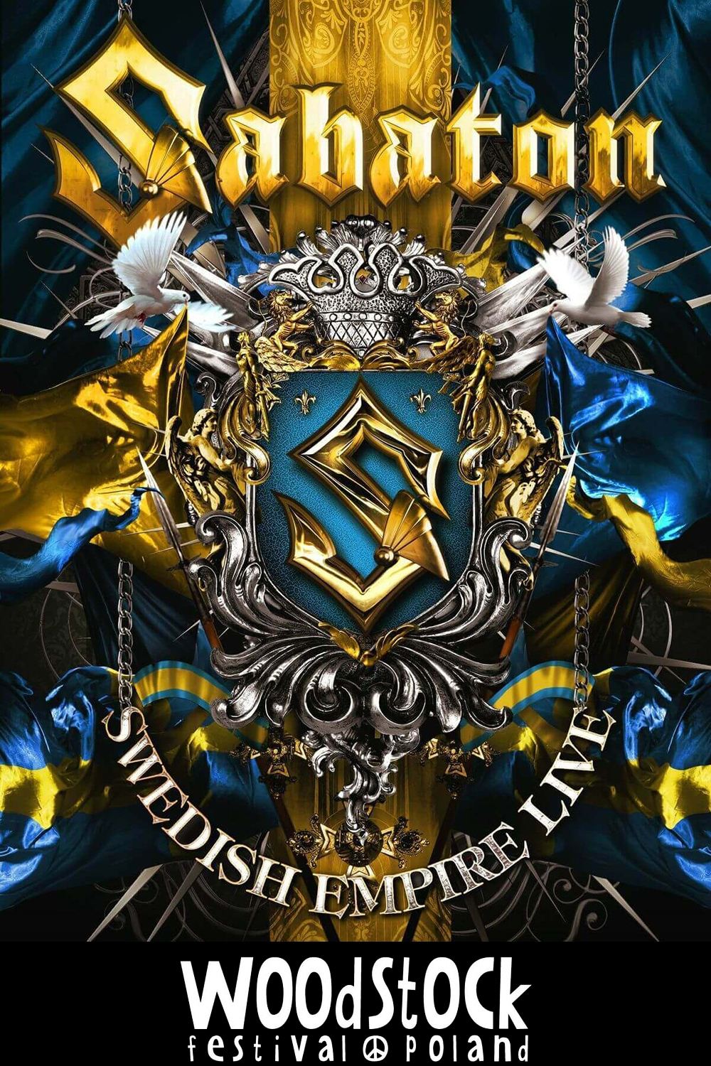 Poster de Sabaton - Swedish Empire Live: Live Woodstock Festival Poland 2012