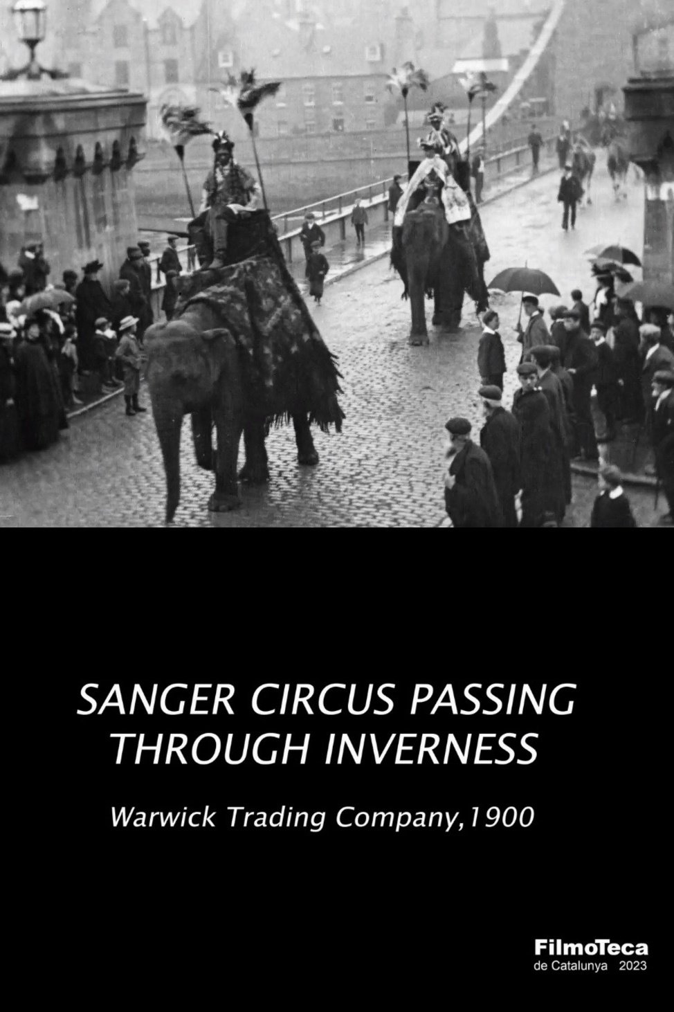 Poster de Sanger Circus Passing Through Inverness