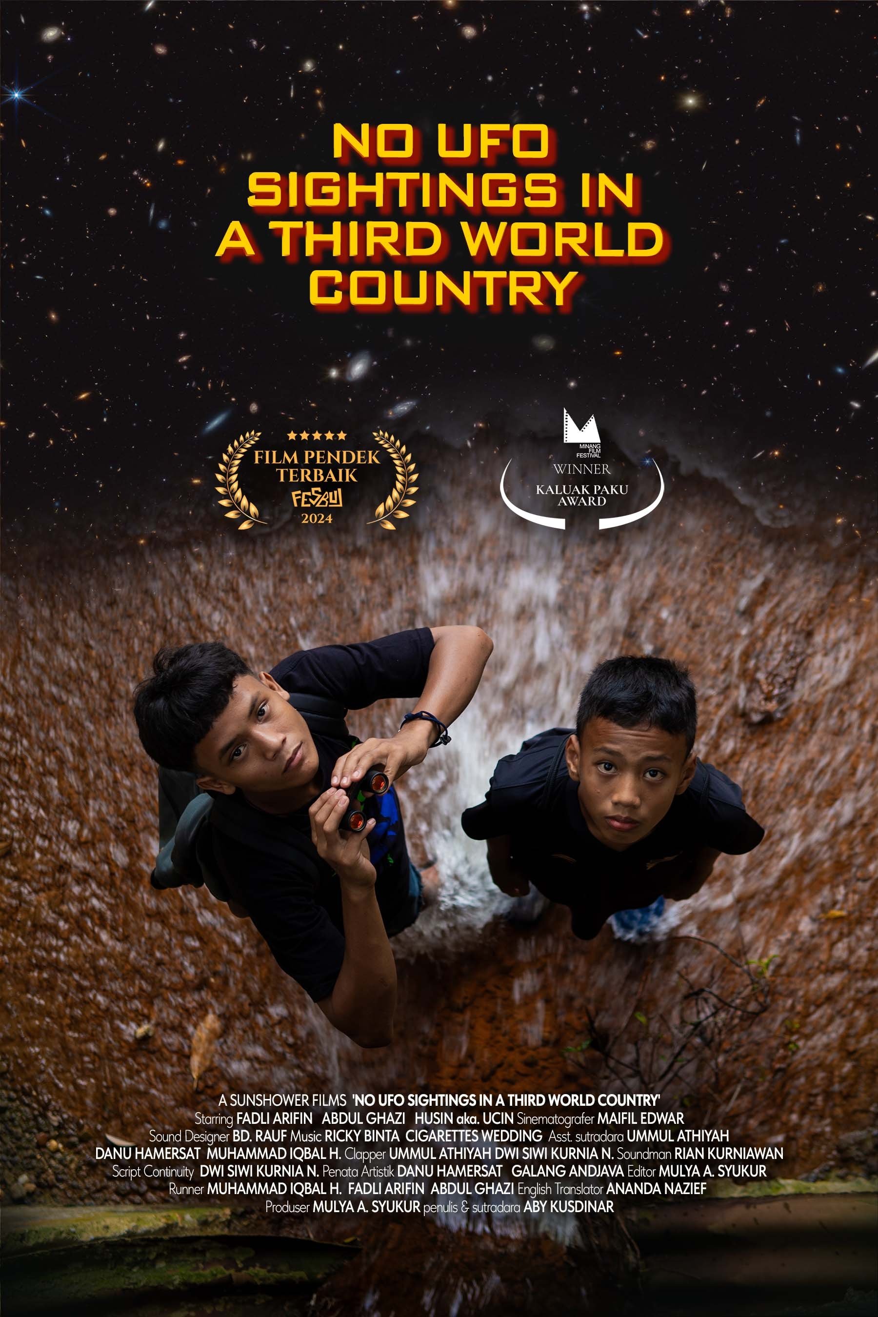 Poster de No UFO Sightings in a Third World Country