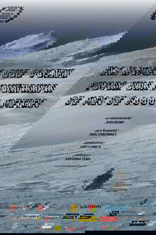 Poster de Els homes que volien pujar una muntanya de més de 8.000 metres
