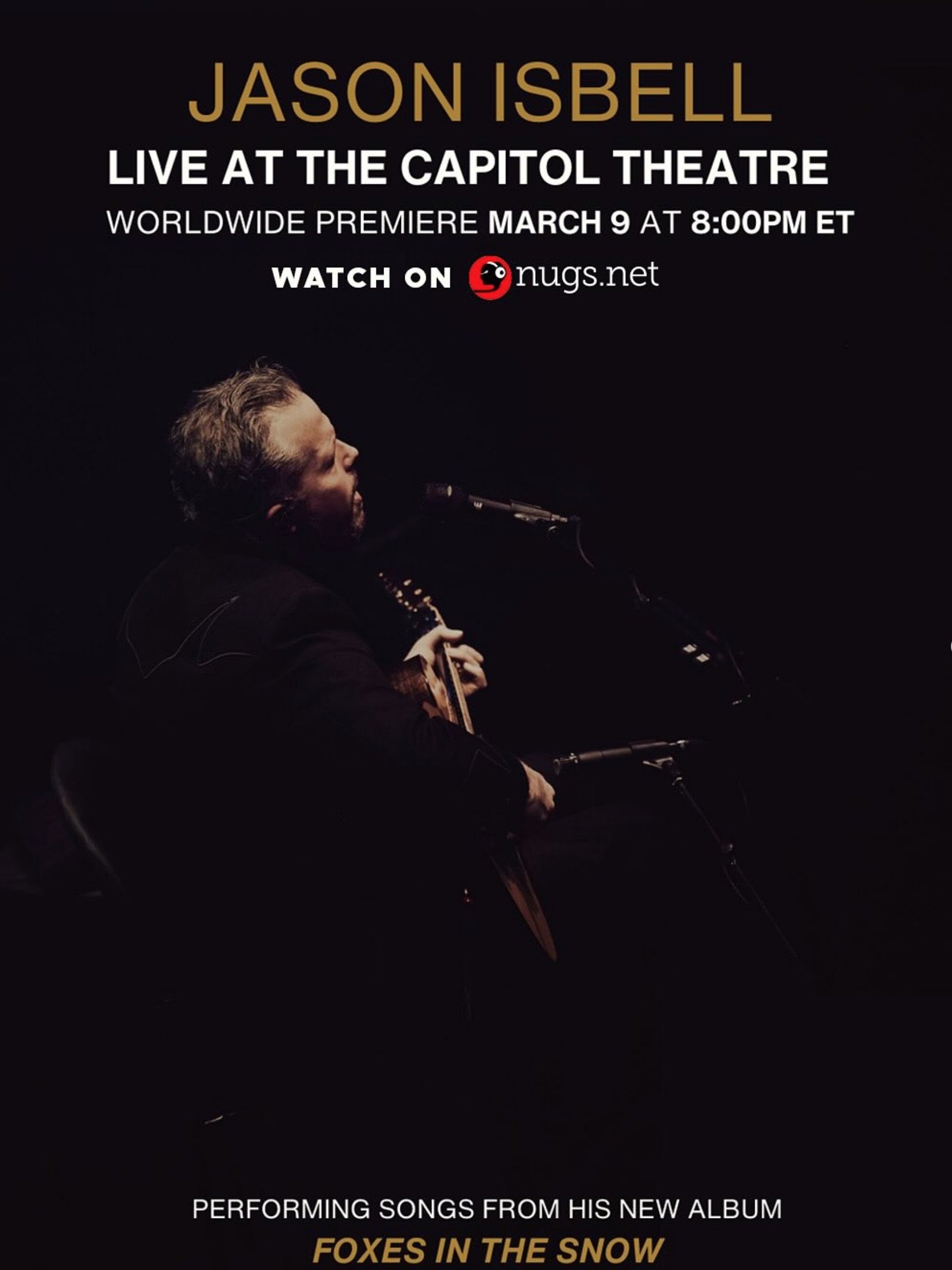 Poster de Jason Isbell: Live at the Capitol Theatre