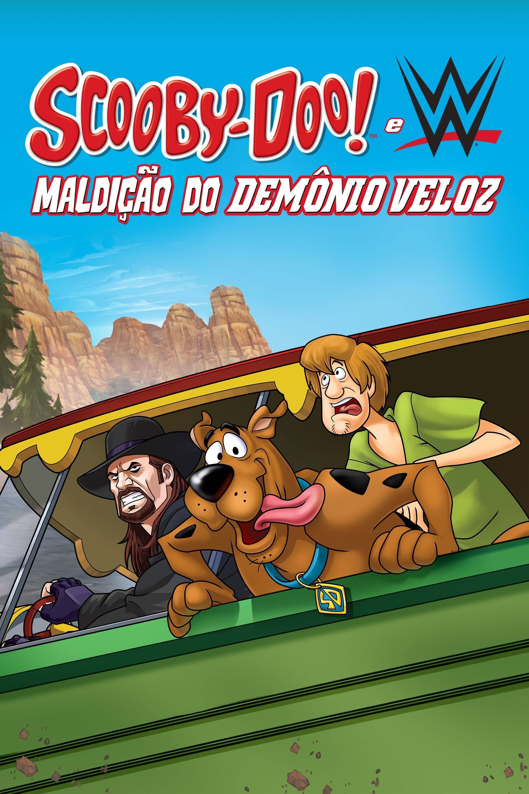 Poster de Scooby-Doo! e WWE: Maldição do Demônio Veloz