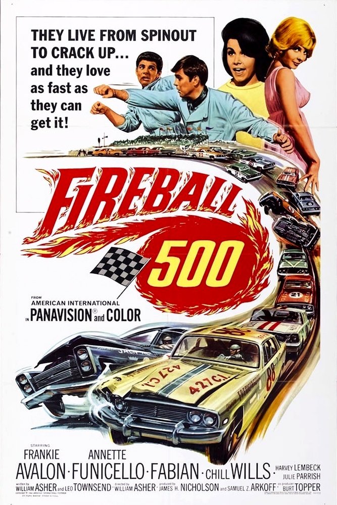 Affiche du film Les Bolides de Feu