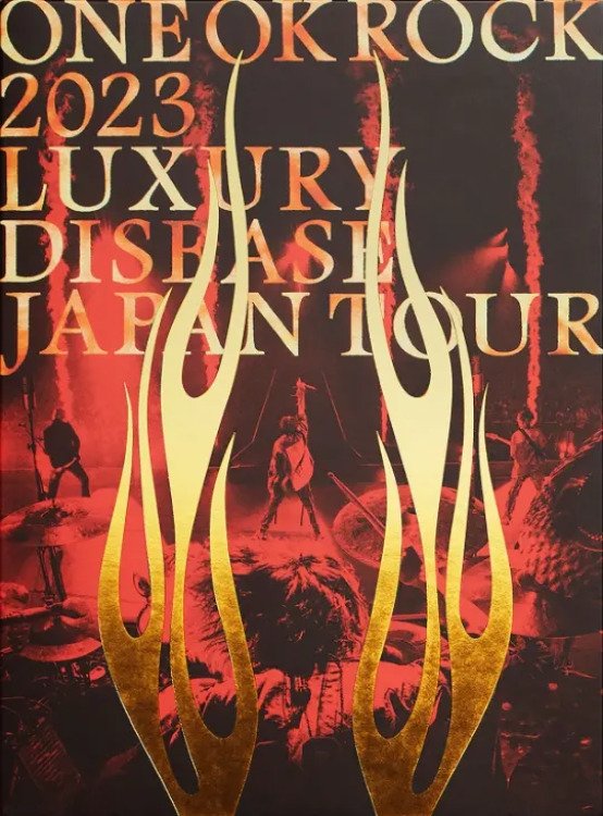 Poster de ONE OK ROCK 2023 LUXURY DISEASE JAPAN TOUR