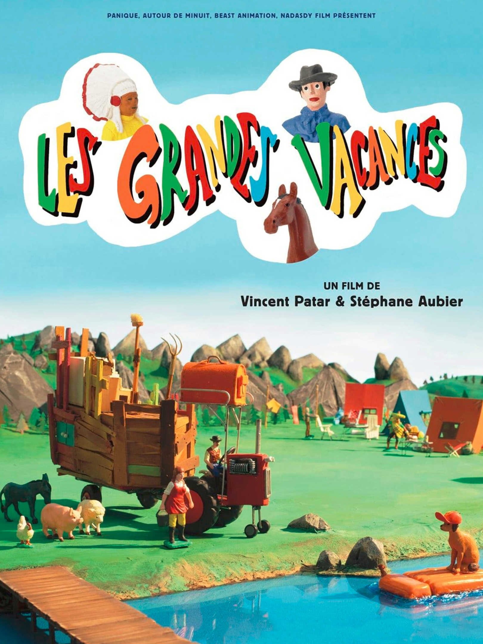 Poster de Panique au village : Les Grandes Vacances