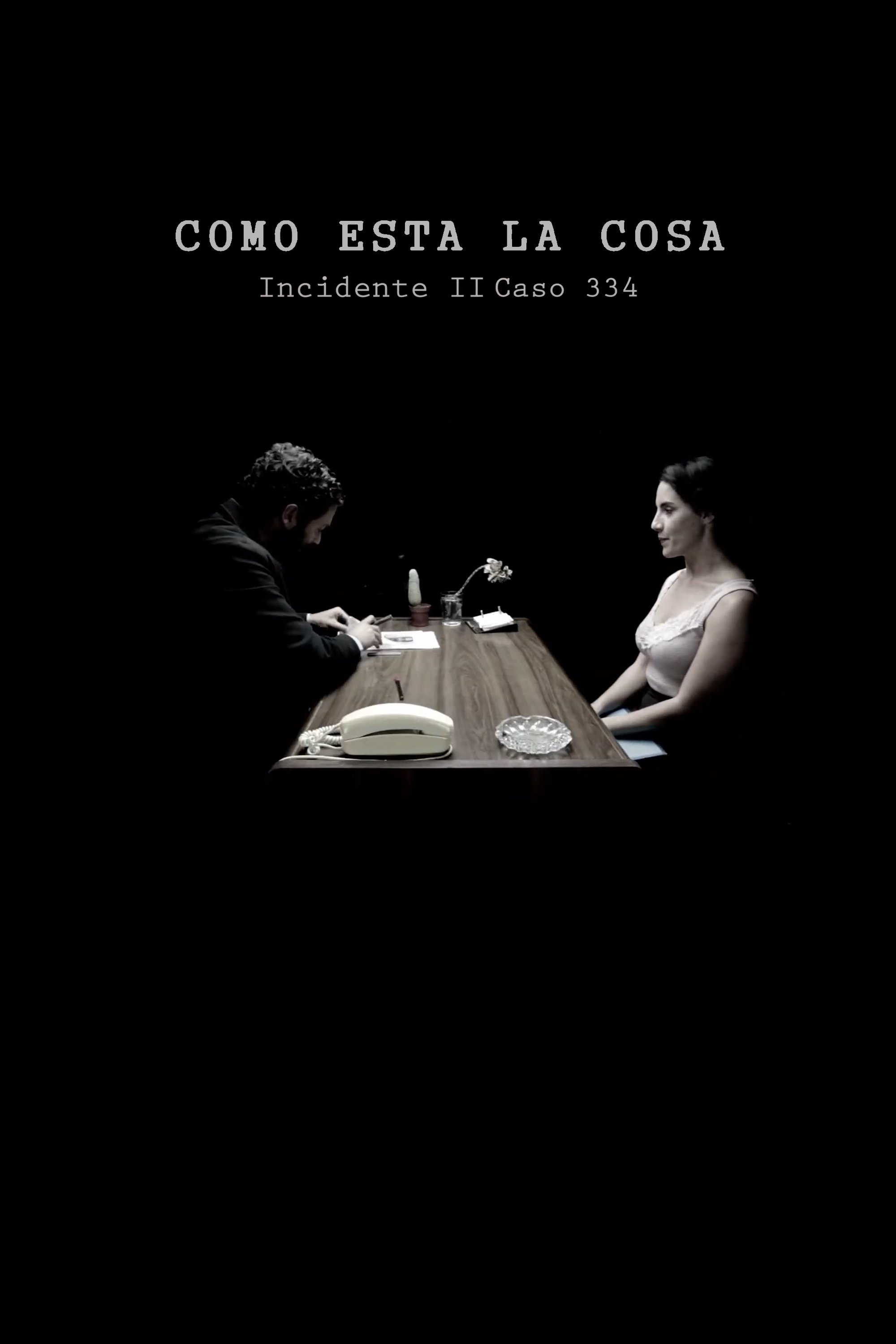 Poster de Como Está la Cosa. Incidente II. Caso 334.