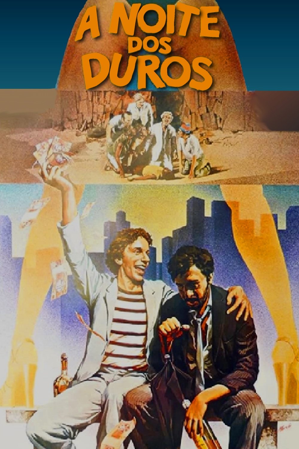 Poster de A Noite dos Duros