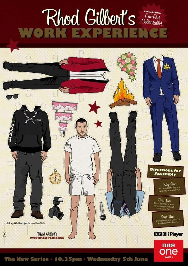 Poster de Rhod Gilbert's Work Experience
