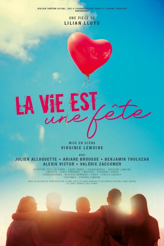 Affiche du film La vie est une fête