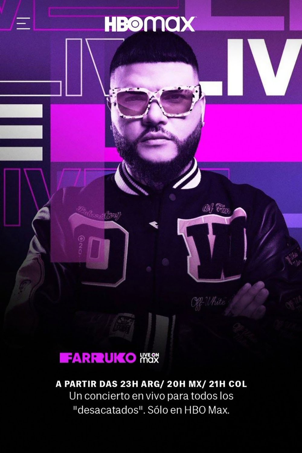 Poster de Farruko Live On Max