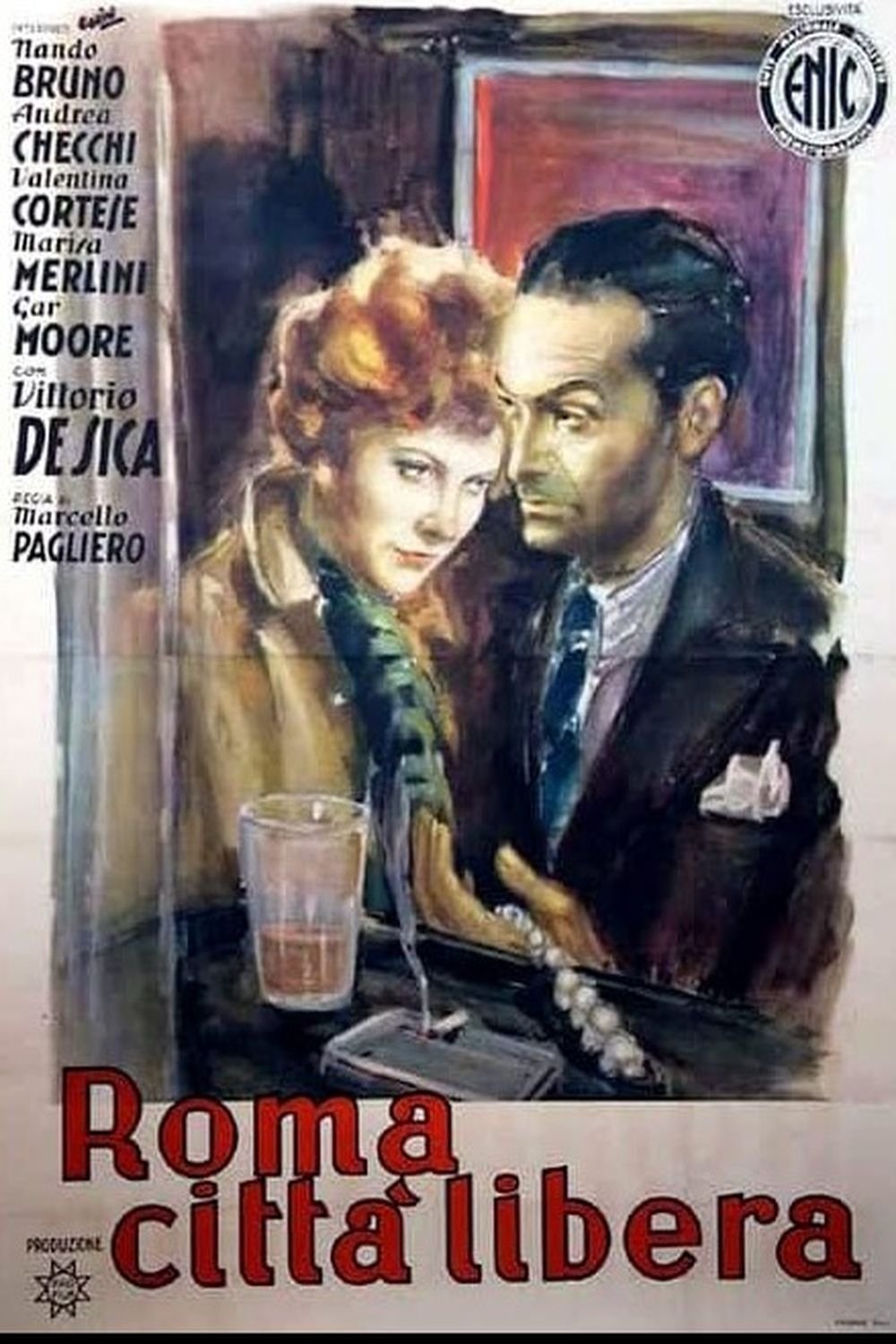 Poster de Roma città libera
